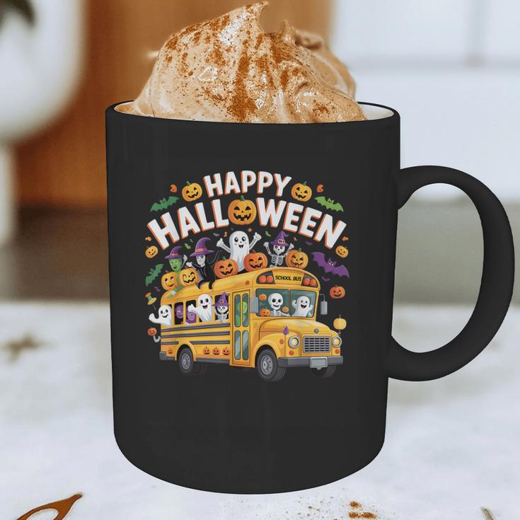 Teacher Halloween School Bus Driver Cute Ghost Witch Party Graphic Print Coffee Mug, novelty gifts, funny gifts Teacher Halloween School Bus Driver Cute Ghost Witch Party Graphic Print Coffee Mug, novelty gifts, funny gifts