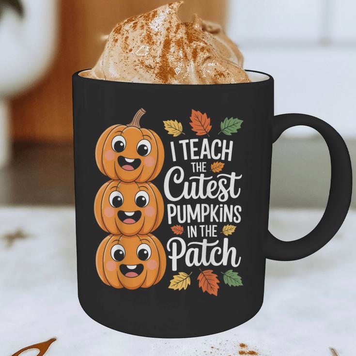 Teacher Halloween Tshirts I Teach The Cutest Pumpkins Graphic Print Coffee Mug, novelty gifts, funny gifts Teacher Halloween Tshirts I Teach The Cutest Pumpkins Graphic Print Coffee Mug, novelty gifts, funny gifts