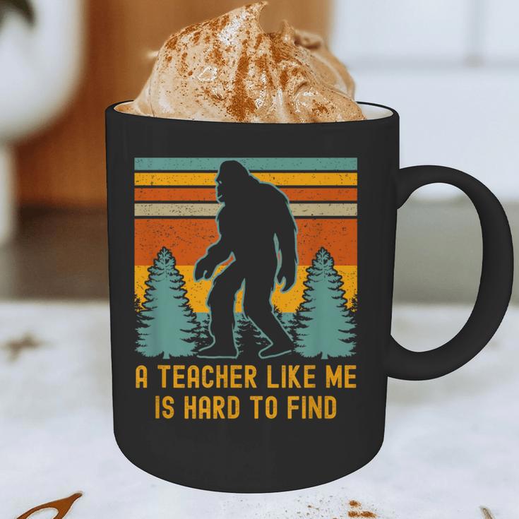 A Teacher Like Me Is Hard To Find Bigfoot Teacher Graphic Print Coffee Mug, novelty gifts, funny gifts A Teacher Like Me Is Hard To Find Bigfoot Teacher Graphic Print Coffee Mug, novelty gifts, funny gifts