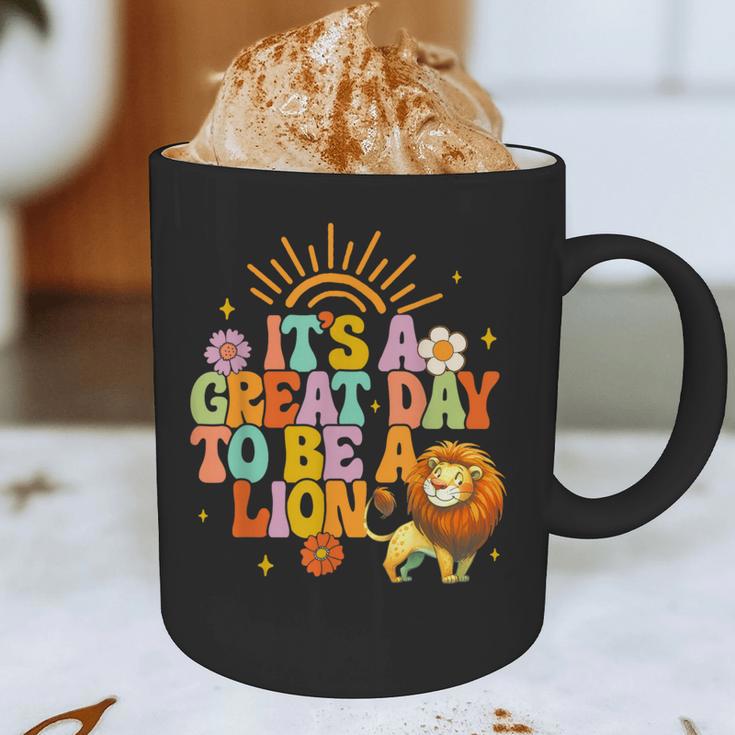 Teacher Life Back To School It's A Great A Day To Be A Lion Graphic Print Coffee Mug, novelty gifts, funny gifts Teacher Life Back To School It's A Great A Day To Be A Lion Graphic Print Coffee Mug, novelty gifts, funny gifts
