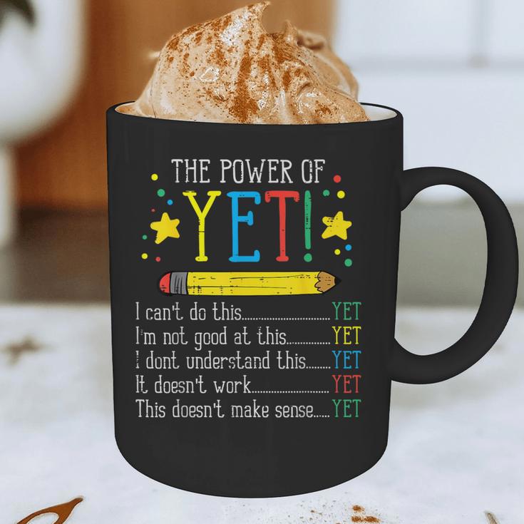 Teacher Power Of Yet Cant Do This Inspirational Women Men Graphic Print Coffee Mug, novelty gifts, funny gifts Teacher Power Of Yet Cant Do This Inspirational Women Men Graphic Print Coffee Mug, novelty gifts, funny gifts