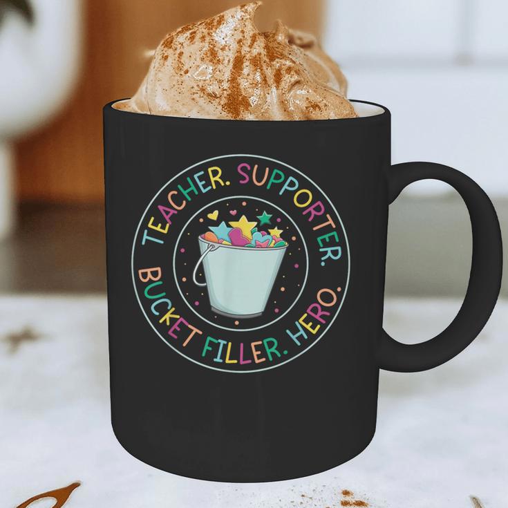 Teacher Supporter Bucket Filler Hero Graphic Print Coffee Mug, novelty gifts, funny gifts Teacher Supporter Bucket Filler Hero Graphic Print Coffee Mug, novelty gifts, funny gifts