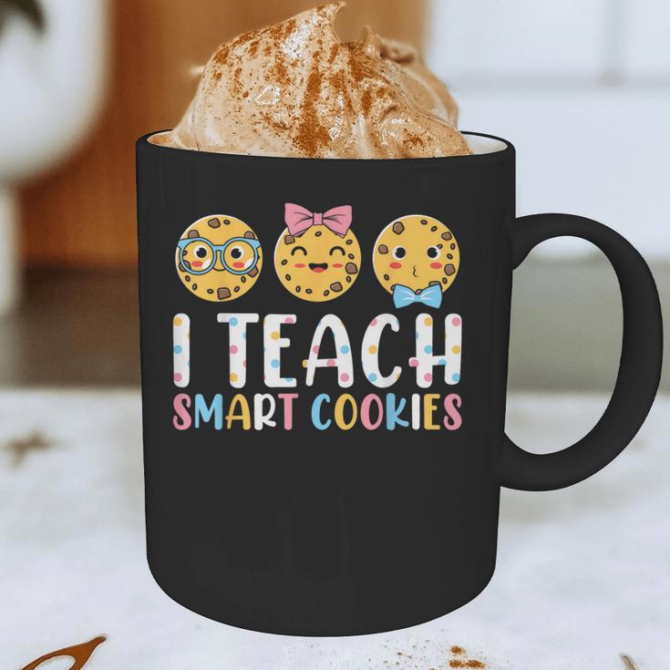 Teacher I Teach Smart Cookies For Men Women Kids Graphic Print Coffee Mug, novelty gifts, funny gifts