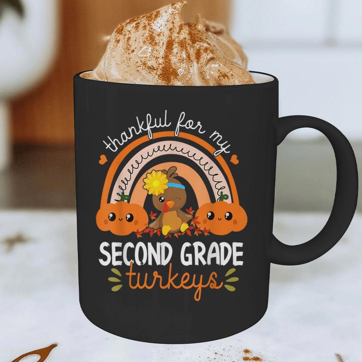 Teacher Thanksgiving Thankful For My Second Grade Turkeys Graphic Print Coffee Mug, novelty gifts, funny gifts Teacher Thanksgiving Thankful For My Second Grade Turkeys Graphic Print Coffee Mug, novelty gifts, funny gifts