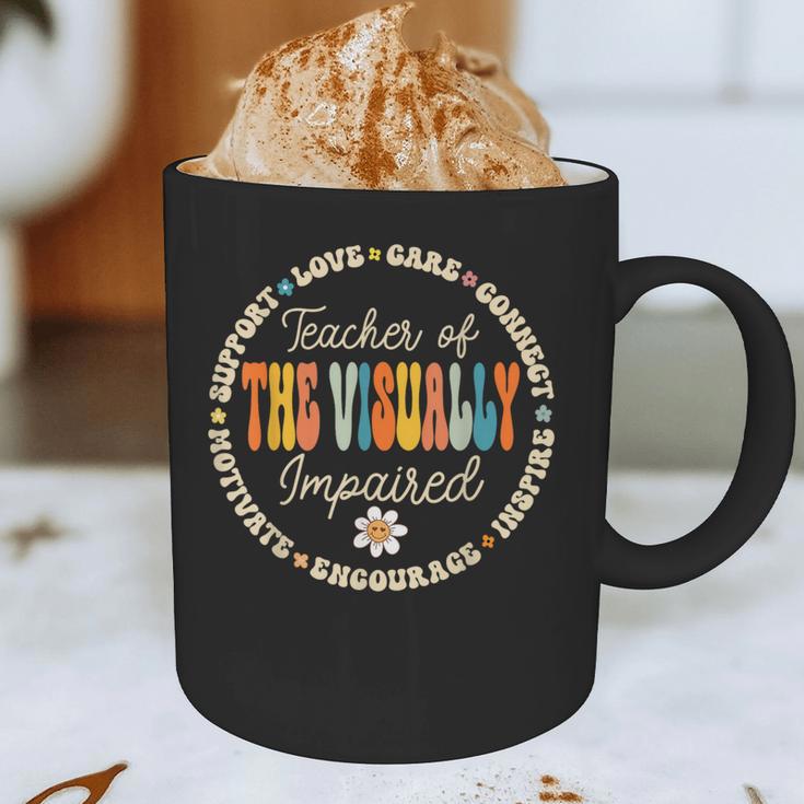 Teacher Of The Visually Impaired Back To School Team For Men Women Girls Kids Graphic Print Coffee Mug, novelty gifts, funny gifts Teacher Of The Visually Impaired Back To School Team For Men Women Girls Kids Graphic Print Coffee Mug, novelty gifts, funny gifts