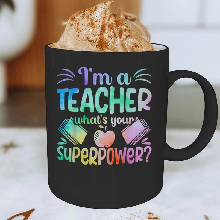 Im A Teacher Whats Your Superpower Teaching Professional Graphic Print Coffee Mug, novelty gifts, funny gifts