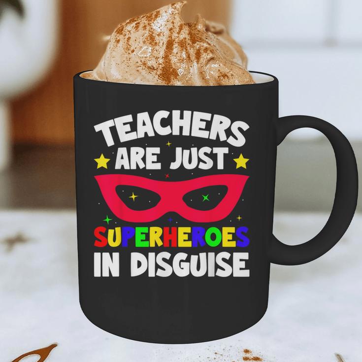 Teachers Are Just Superheroes In Disguise School Graphic Print Coffee Mug, novelty gifts, funny gifts Teachers Are Just Superheroes In Disguise School Graphic Print Coffee Mug, novelty gifts, funny gifts