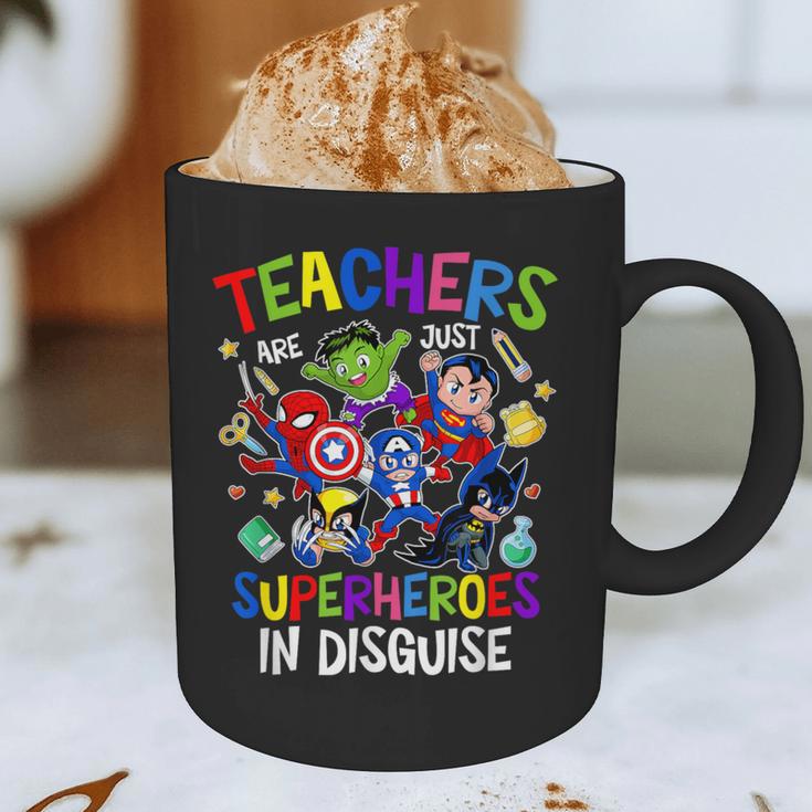 Teachers Are Superheroes Back To School Graphic Print Coffee Mug, novelty gifts, funny gifts Teachers Are Superheroes Back To School Graphic Print Coffee Mug, novelty gifts, funny gifts