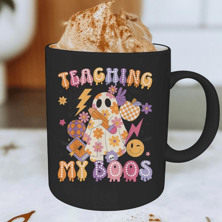 Teaching My Boos Ghost Halloween Costumes Teacher Men Women Graphic Print Coffee Mug, novelty gifts, funny gifts Teaching My Boos Ghost Halloween Costumes Teacher Men Women Graphic Print Coffee Mug, novelty gifts, funny gifts