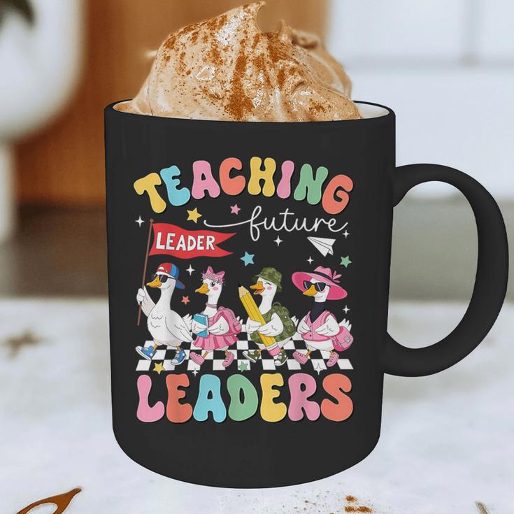 Teaching Future Leaders Groovy Teacher Back To School Graphic Print Coffee Mug, novelty gifts, funny gifts Teaching Future Leaders Groovy Teacher Back To School Graphic Print Coffee Mug, novelty gifts, funny gifts