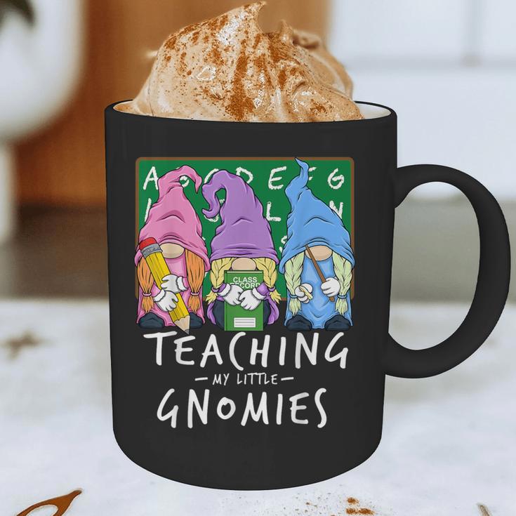Teaching My Little Gnomies With Gnome For Teacher Women Graphic Print Coffee Mug, novelty gifts, funny gifts Teaching My Little Gnomies With Gnome For Teacher Women Graphic Print Coffee Mug, novelty gifts, funny gifts