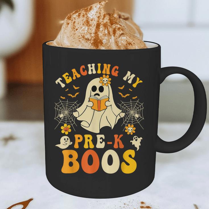 Teaching My Pre-K Boos Crew Teachers Halloween Ghost Graphic Print Coffee Mug, novelty gifts, funny gifts Teaching My Pre-K Boos Crew Teachers Halloween Ghost Graphic Print Coffee Mug, novelty gifts, funny gifts