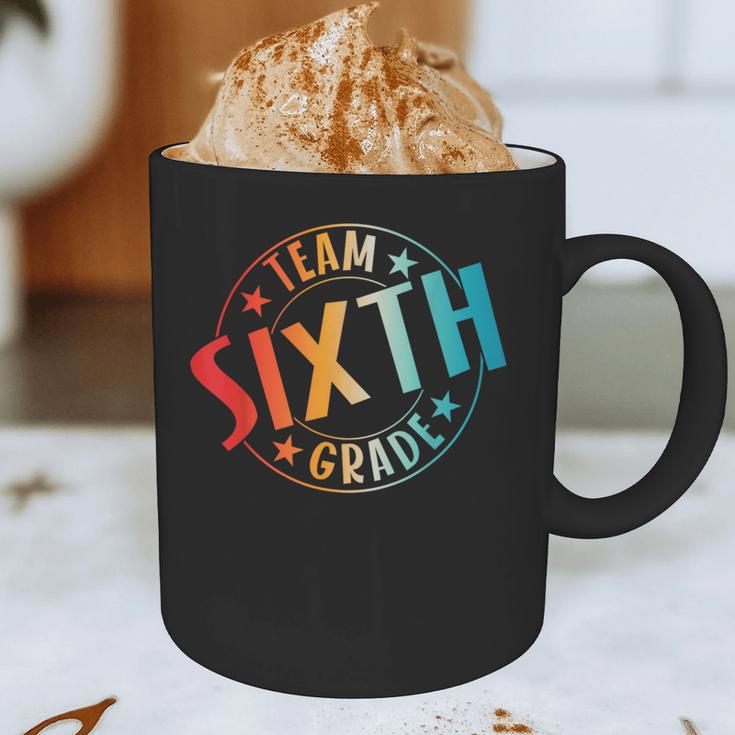 Team Sixth Grade Teacher Student Back To School 6th Grade Graphic Print Coffee Mug, novelty gifts, funny gifts Team Sixth Grade Teacher Student Back To School 6th Grade Graphic Print Coffee Mug, novelty gifts, funny gifts