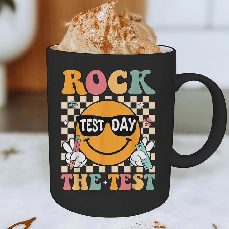 Test Day Rock The Test Teacher Testing Day You Got This Graphic Print Coffee Mug, novelty gifts, funny gifts Test Day Rock The Test Teacher Testing Day You Got This Graphic Print Coffee Mug, novelty gifts, funny gifts