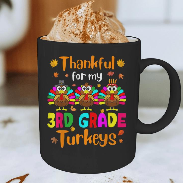 Thankful For My 3rd Grade Turkeys Thanksgiving Teacher Kids Graphic Print Coffee Mug, novelty gifts, funny gifts Thankful For My 3rd Grade Turkeys Thanksgiving Teacher Kids Graphic Print Coffee Mug, novelty gifts, funny gifts