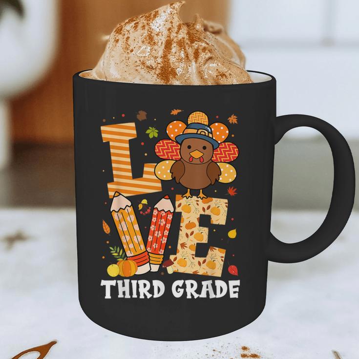 Thanksgiving Love Third Grade Teacher Turkey Autumn Fall Men Women Girls Kids Graphic Print Coffee Mug, novelty gifts, funny gifts Thanksgiving Love Third Grade Teacher Turkey Autumn Fall Men Women Girls Kids Graphic Print Coffee Mug, novelty gifts, funny gifts