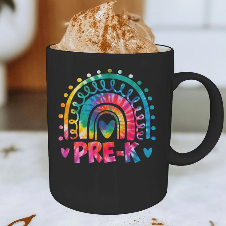 Tie Dye Prek Teacher Rainbow Preschool Back To School Girl Graphic Print Coffee Mug, novelty gifts, funny gifts Tie Dye Prek Teacher Rainbow Preschool Back To School Girl Graphic Print Coffee Mug, novelty gifts, funny gifts