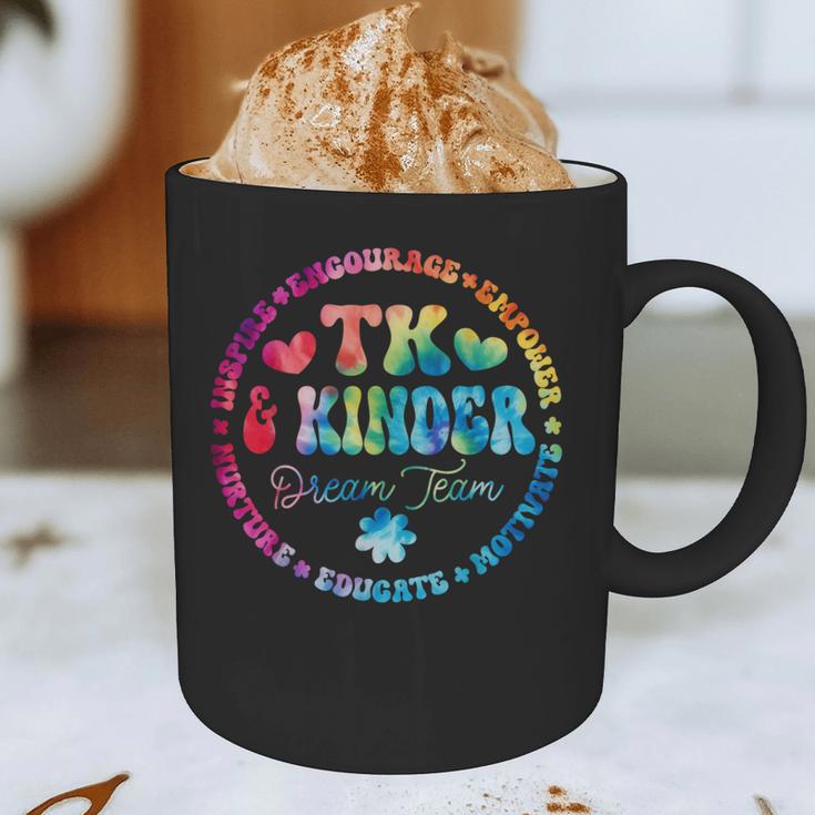 TK & Kinder Dream Team Transitional Kindergarten Teacher Graphic Print Coffee Mug, novelty gifts, funny gifts