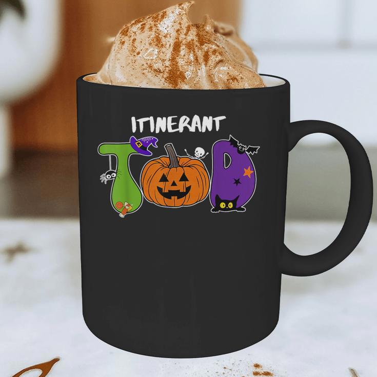 TOD Itinerant Teacher Of The Deaf Halloween ASL Interpreters Graphic Print Coffee Mug, novelty gifts, funny gifts TOD Itinerant Teacher Of The Deaf Halloween ASL Interpreters Graphic Print Coffee Mug, novelty gifts, funny gifts