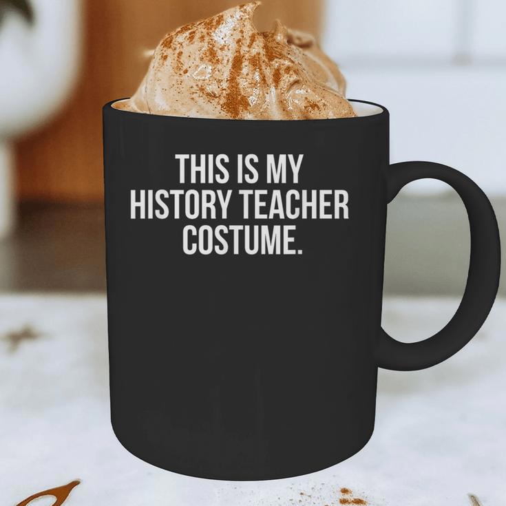 This Is My History Teacher Costume Halloween T Shirt Men Women Kids Graphic Print Coffee Mug, novelty gifts, funny gifts