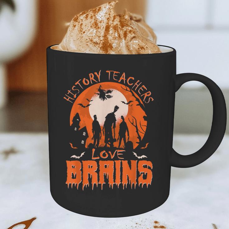 History Teachers Love Brains Halloween Teacher For Men Women Graphic Print Coffee Mug, novelty gifts, funny gifts History Teachers Love Brains Halloween Teacher For Men Women Graphic Print Coffee Mug, novelty gifts, funny gifts