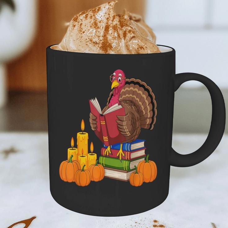 Turkey Reading Books Fall Thanksgiving Teacher Book Graphic Print Coffee Mug, novelty gifts, funny gifts Turkey Reading Books Fall Thanksgiving Teacher Book Graphic Print Coffee Mug, novelty gifts, funny gifts