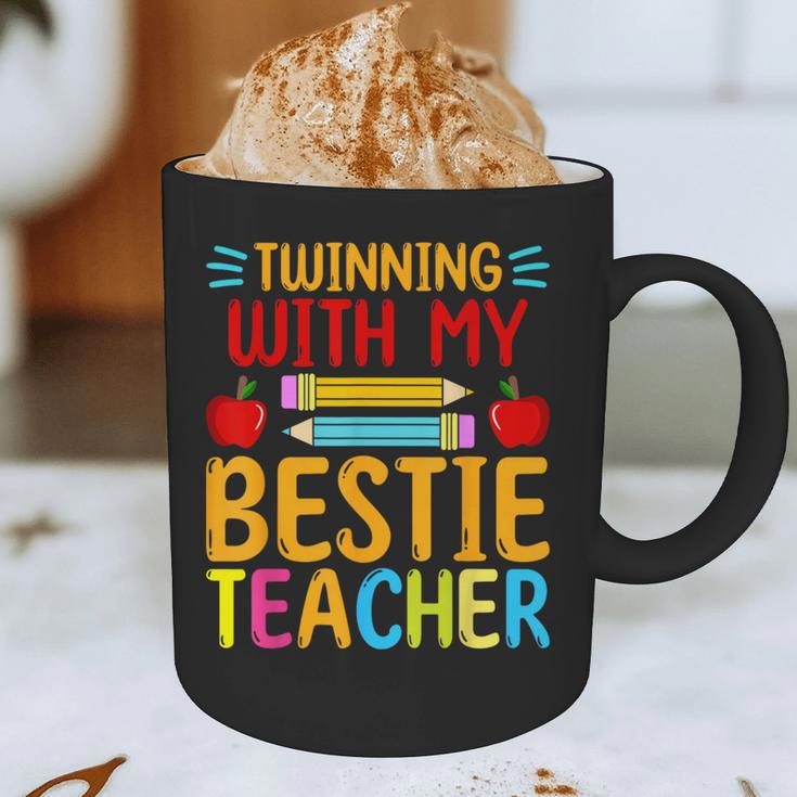Twinning With My Bestie Teacher Boy Spirit Week Twin Day Graphic Print Coffee Mug, novelty gifts, funny gifts Twinning With My Bestie Teacher Boy Spirit Week Twin Day Graphic Print Coffee Mug, novelty gifts, funny gifts