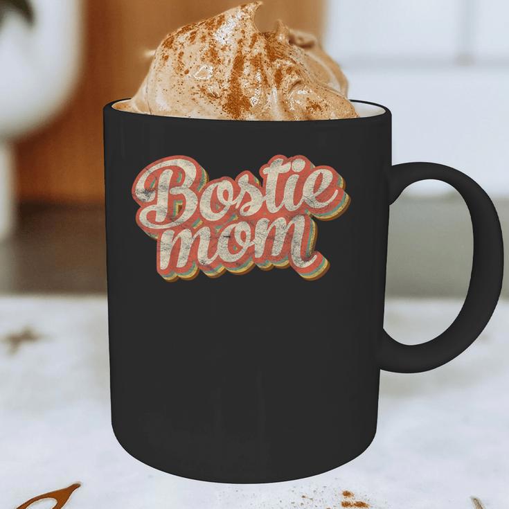 Vintage Boston Terrier Mom Dog Lover Pet Bostie Mama Men Women Girls Kids Graphic Print Coffee Mug, novelty gifts, funny gifts