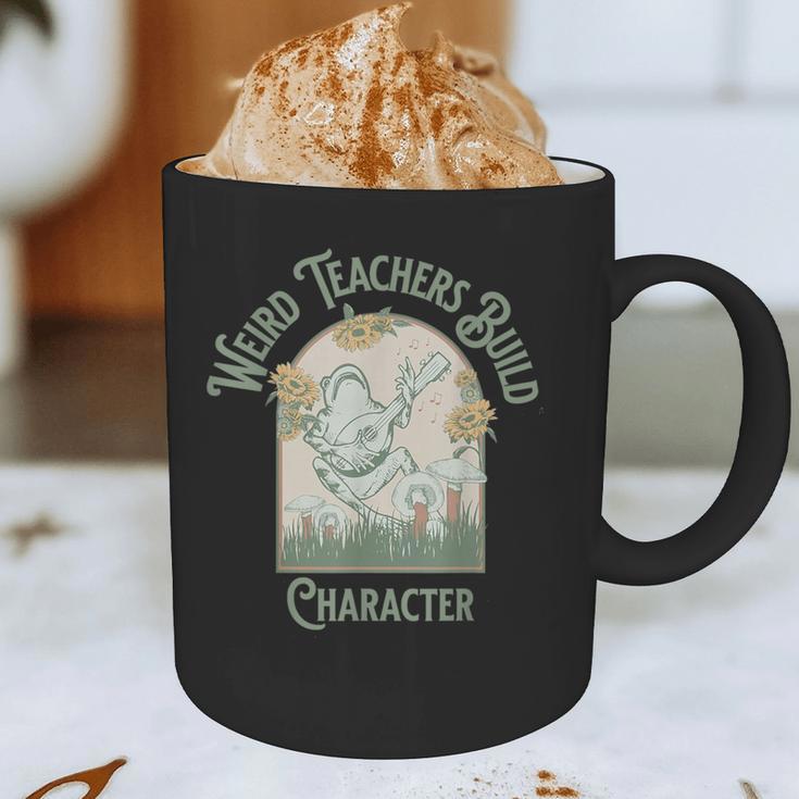 Weird Teachers Build Character- Teacher's Day Graphic Print Coffee Mug, novelty gifts, funny gifts Weird Teachers Build Character- Teacher's Day Graphic Print Coffee Mug, novelty gifts, funny gifts