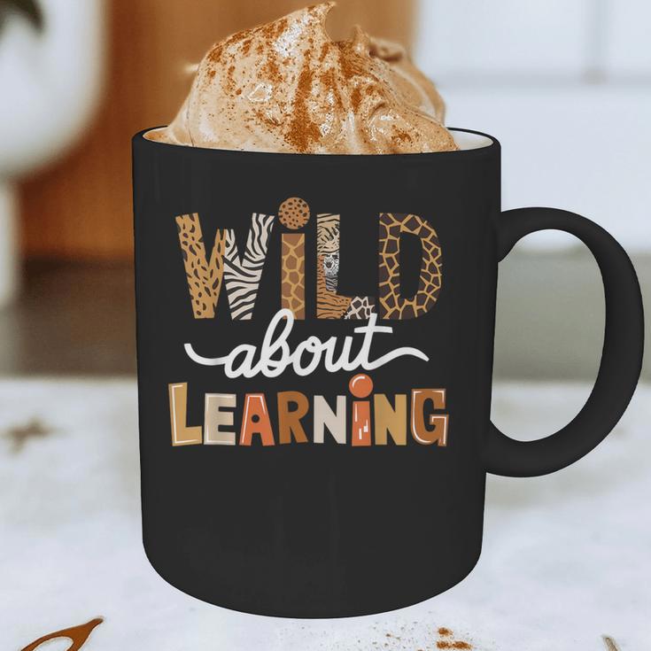 Wild About Learning Back To School First Day Teacher Student Graphic Print Coffee Mug, novelty gifts, funny gifts Wild About Learning Back To School First Day Teacher Student Graphic Print Coffee Mug, novelty gifts, funny gifts