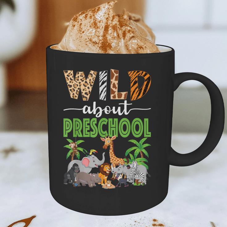 Wild About Preschool Teacher Student Preschool Zoo Safari Graphic Print Coffee Mug, novelty gifts, funny gifts Wild About Preschool Teacher Student Preschool Zoo Safari Graphic Print Coffee Mug, novelty gifts, funny gifts
