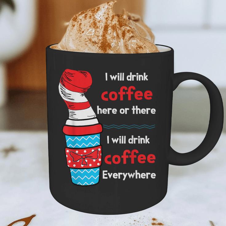 I Will Drink Coffee Here Or There Teacher Teaching Graphic Print Coffee Mug, novelty gifts, funny gifts I Will Drink Coffee Here Or There Teacher Teaching Graphic Print Coffee Mug, novelty gifts, funny gifts