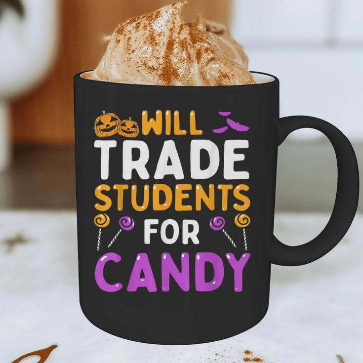 Will Trade Students For Candy Cute Halloween Costume Teacher For Men Women Kids Graphic Print Coffee Mug, novelty gifts, funny gifts Will Trade Students For Candy Cute Halloween Costume Teacher For Men Women Kids Graphic Print Coffee Mug, novelty gifts, funny gifts