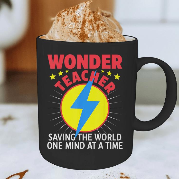 Wonder Teacher Costume Shirt Teacher Halloween Costume Men Women Graphic Print Coffee Mug, novelty gifts, funny gifts Wonder Teacher Costume Shirt Teacher Halloween Costume Men Women Graphic Print Coffee Mug, novelty gifts, funny gifts