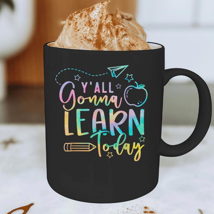 Y'All Gonna Learn Today Back To School Teacher Kids Graphic Print Coffee Mug, novelty gifts, funny gifts Y'All Gonna Learn Today Back To School Teacher Kids Graphic Print Coffee Mug, novelty gifts, funny gifts