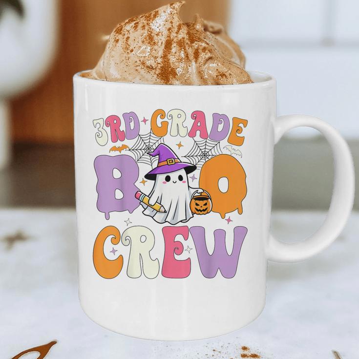 3rd Grade Boo Crew Spooky Third Grade Halloween Teacher Graphic Print Coffee Mug, novelty gifts, funny gifts