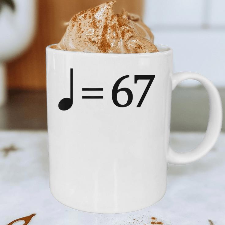 67 Music Meme Slang Musician Kids Music Teacher Graphic Print Coffee Mug, novelty gifts, funny gifts 67 Music Meme Slang Musician Kids Music Teacher Graphic Print Coffee Mug, novelty gifts, funny gifts