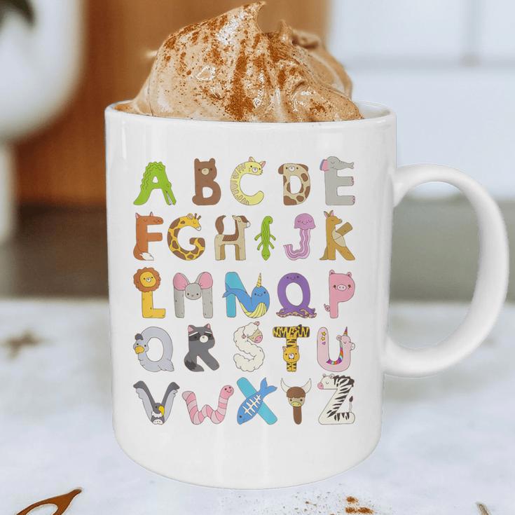 ABC Animals Alphabet Graphic Boys Girls Kindergarten Teacher Graphic Print Coffee Mug, novelty gifts, funny gifts ABC Animals Alphabet Graphic Boys Girls Kindergarten Teacher Graphic Print Coffee Mug, novelty gifts, funny gifts