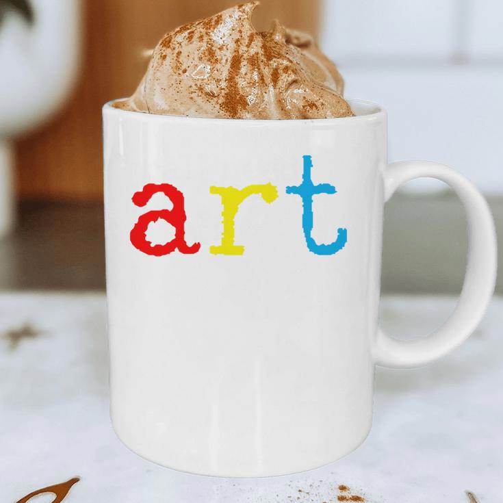 Art Teacher Artists Graphic Print Coffee Mug, novelty gifts, funny gifts