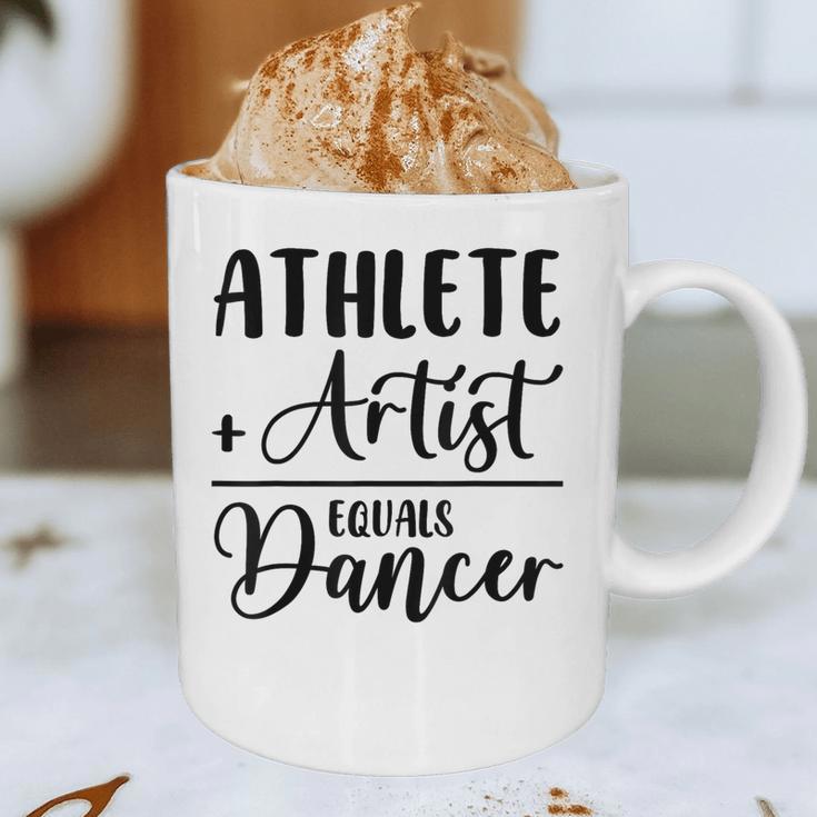 Athlete Plus Artist Equals Dancer Ballerina Teacher Student For Men Women Kids Graphic Print Coffee Mug, novelty gifts, funny gifts Athlete Plus Artist Equals Dancer Ballerina Teacher Student For Men Women Kids Graphic Print Coffee Mug, novelty gifts, funny gifts