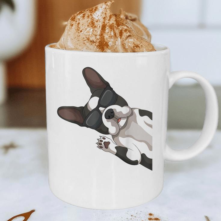 Boston Terrier Bostie Dog Kids Men Graphic Print Coffee Mug, novelty gifts, funny gifts