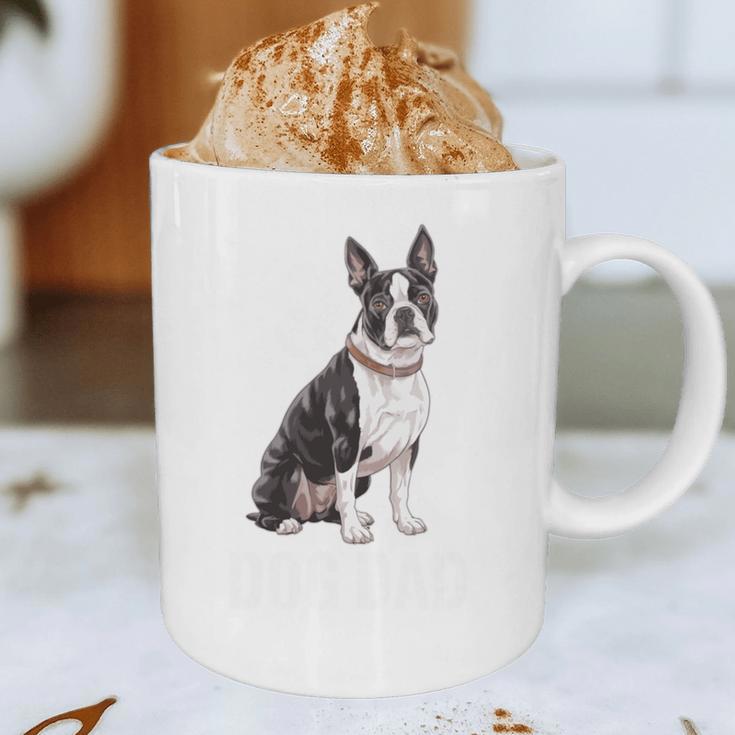 Boston Terrier Dog Dad Boston Terrier Dog Lovers Graphic Print Coffee Mug, novelty gifts, funny gifts