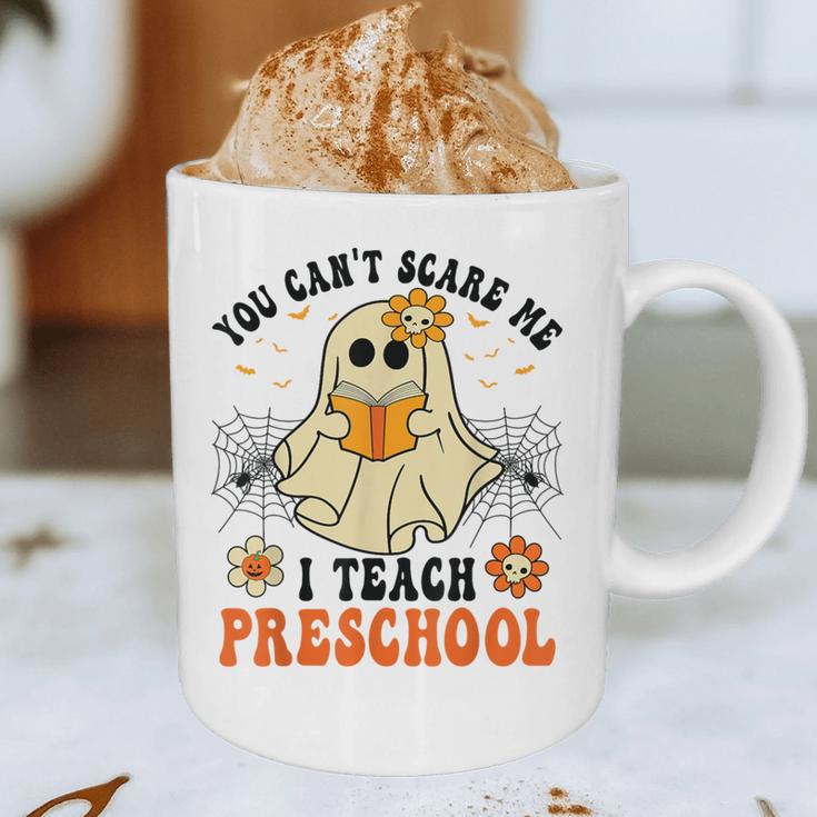 You Can't Scare Me I Teach Preschool Teacher Halloween Ghost Men Women Graphic Print Coffee Mug, novelty gifts, funny gifts You Can't Scare Me I Teach Preschool Teacher Halloween Ghost Men Women Graphic Print Coffee Mug, novelty gifts, funny gifts