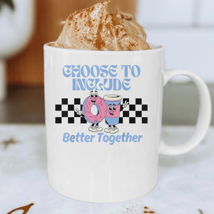 Choose To Include Special Education Teacher Autism Awareness Graphic Print Coffee Mug, novelty gifts, funny gifts