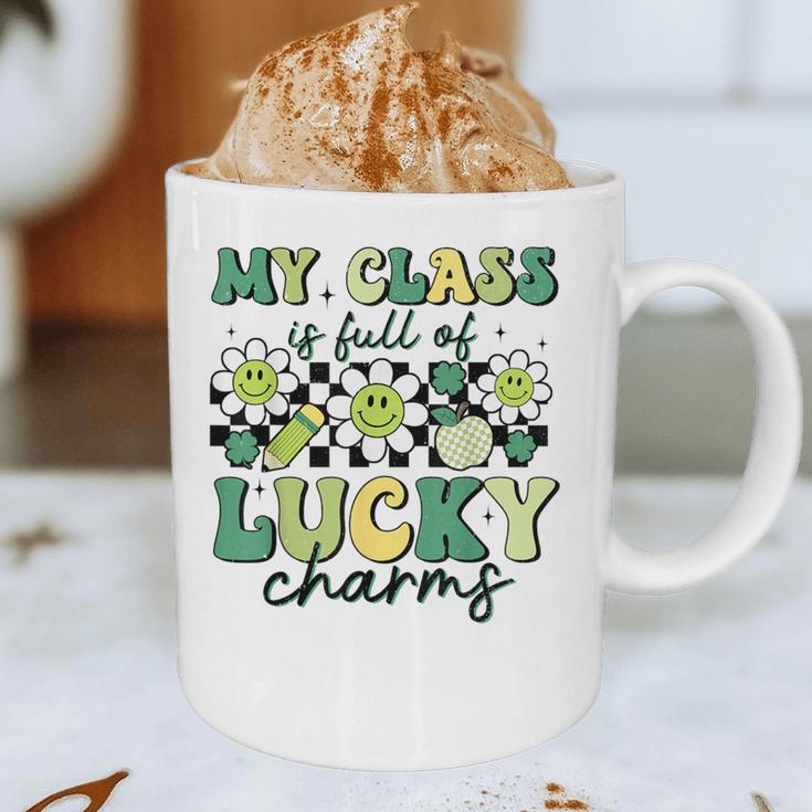 My Class Is Full Of Lucky Charms St Patricks Day Teacher Graphic Print Coffee Mug, novelty gifts, funny gifts My Class Is Full Of Lucky Charms St Patricks Day Teacher Graphic Print Coffee Mug, novelty gifts, funny gifts