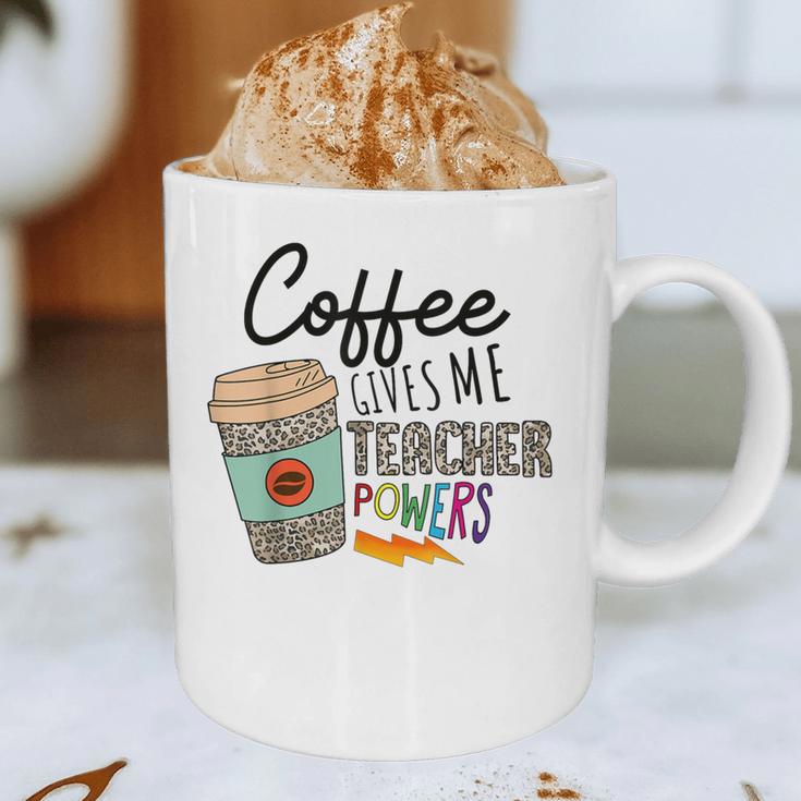 Coffee Gives Me Teacher Power Teacher Elementary Women Graphic Print Coffee Mug, novelty gifts, funny gifts Coffee Gives Me Teacher Power Teacher Elementary Women Graphic Print Coffee Mug, novelty gifts, funny gifts