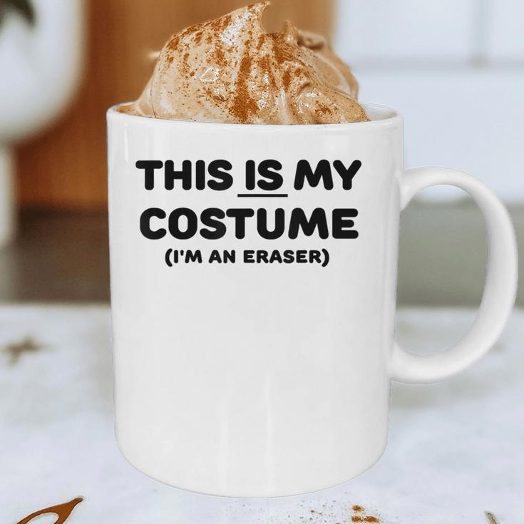 THIS IS MY COSTUME Eraser Teacher Halloween Costume Graphic Print Coffee Mug, novelty gifts, funny gifts THIS IS MY COSTUME Eraser Teacher Halloween Costume Graphic Print Coffee Mug, novelty gifts, funny gifts