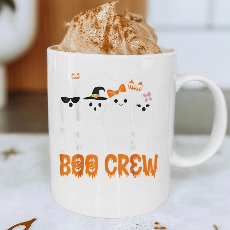 Cute Ghost Team Pre K Boo Crew Halloween Teacher Student Graphic Print Coffee Mug, novelty gifts, funny gifts Cute Ghost Team Pre K Boo Crew Halloween Teacher Student Graphic Print Coffee Mug, novelty gifts, funny gifts
