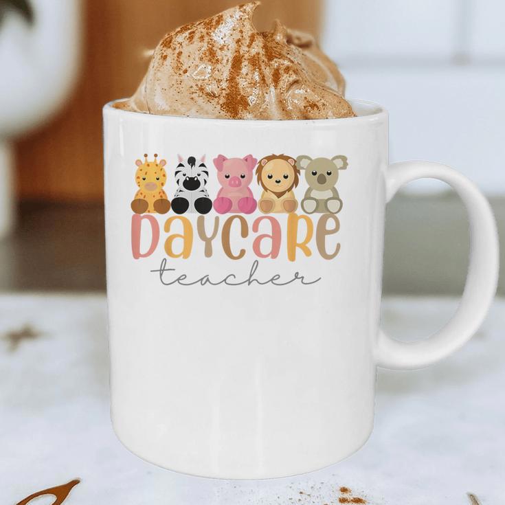 Daycare Teacher Animals Daycare Provider Back To School Graphic Print Coffee Mug, novelty gifts, funny gifts Daycare Teacher Animals Daycare Provider Back To School Graphic Print Coffee Mug, novelty gifts, funny gifts