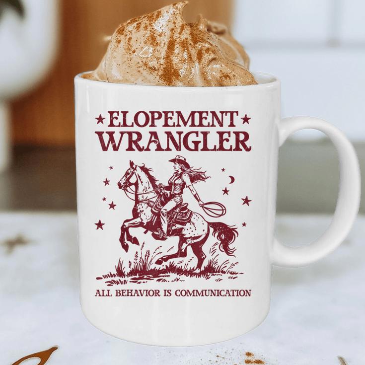 Elopement Wrangler Teacher ABA Behavior Support Cowboy Graphic Print Coffee Mug, novelty gifts, funny gifts Elopement Wrangler Teacher ABA Behavior Support Cowboy Graphic Print Coffee Mug, novelty gifts, funny gifts